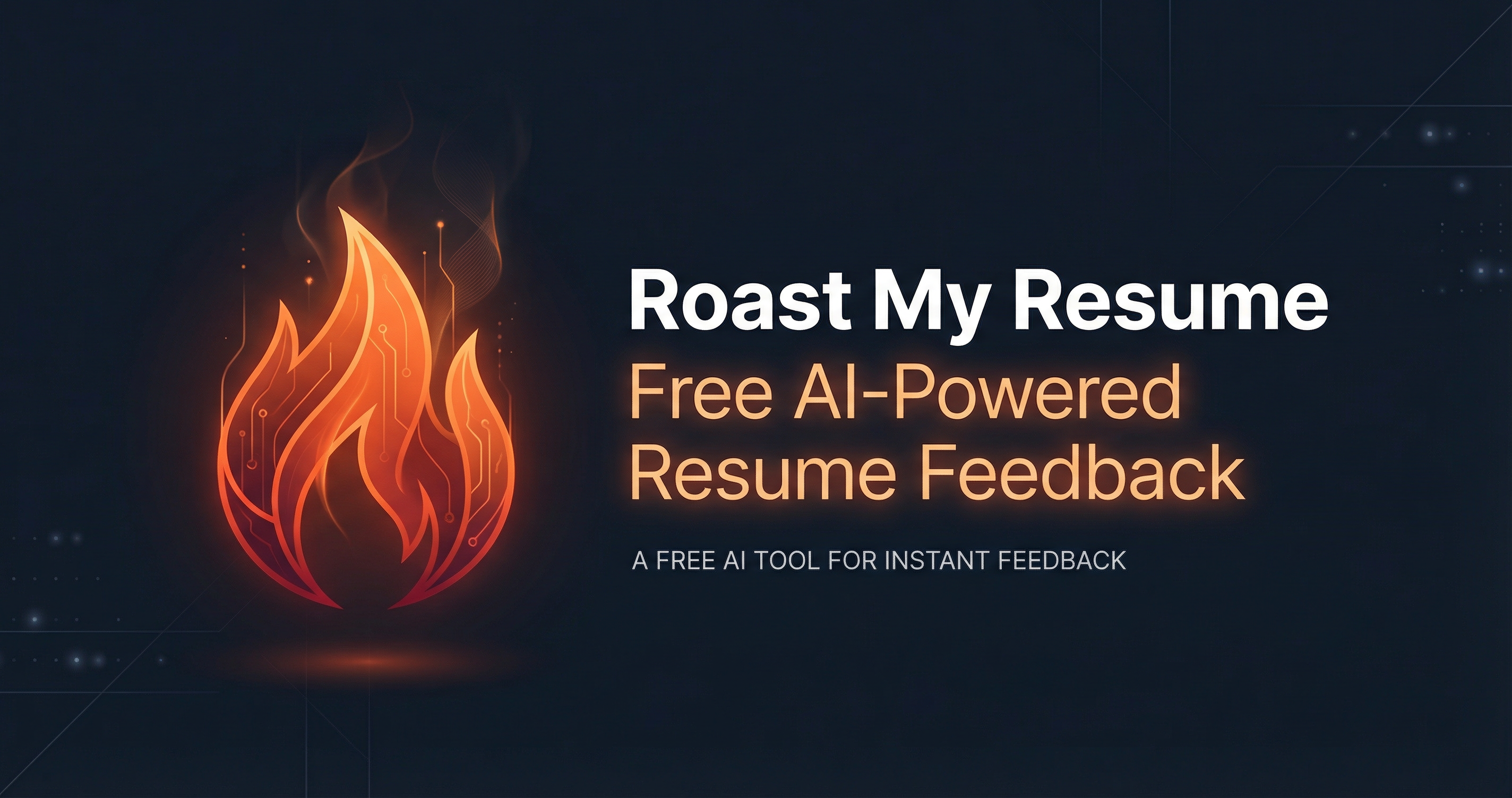 Roast My Resume | Free AI Resume Roast, Then Fix It